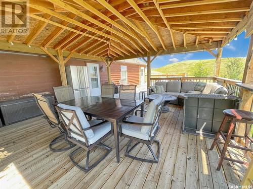 Merilee Way, Rock Ridge Rv Resort, Webb Rm No. 138, SK - Outdoor With Deck Patio Veranda With Exterior