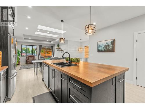 2291 Nordstrom Avenue Lot# 4, Armstrong, BC - Indoor Photo Showing Kitchen With Double Sink