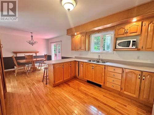 234-236 Main Road, Lewins Cove, NL - Indoor Photo Showing Kitchen With Double Sink