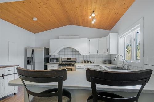 4452 Sleepy Hollow Road, Armstrong, BC - Indoor Photo Showing Kitchen With Double Sink