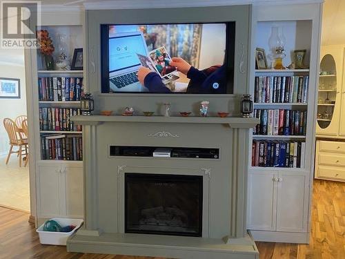 12213 Pacific Avenue, Fort St. John, BC - Indoor Photo Showing Living Room With Fireplace