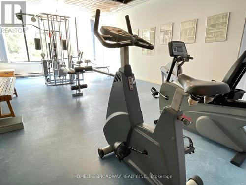 1714 - 150 Alton Towers Circle, Toronto (Milliken), ON - Indoor Photo Showing Gym Room