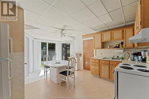 12147 St. Jacques Street, Tecumseh, ON - Indoor Photo Showing Kitchen With Double Sink