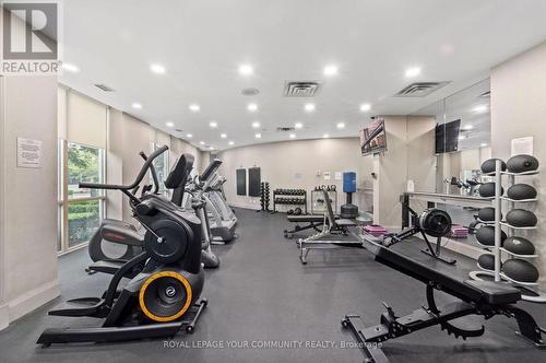 2101 - 28 Harrison Garden Boulevard, Toronto (Willowdale East), ON - Indoor Photo Showing Gym Room