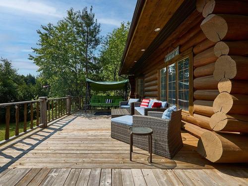 Balcony - 1000 Ch. Des Rives, Notre-Dame-De-La-Merci, QC - Outdoor With Deck Patio Veranda With Exterior