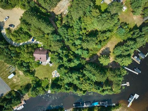 Aerial photo - 1000 Ch. Des Rives, Notre-Dame-De-La-Merci, QC - Outdoor With Body Of Water With View