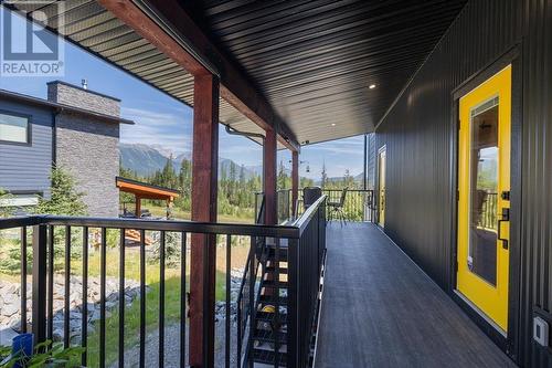 5420 Resort Drive, Fernie, BC - Outdoor With Deck Patio Veranda With Exterior