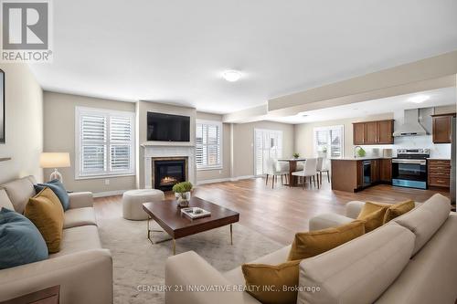 18 York Drive, Peterborough (Northcrest), ON - Indoor Photo Showing Living Room With Fireplace