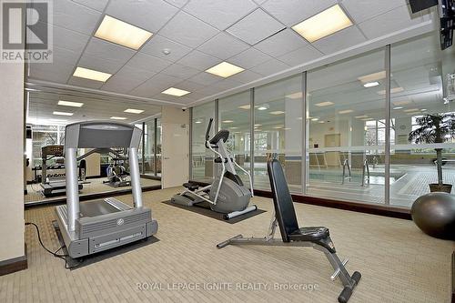 1207 - 3504 Hurontario Street, Mississauga (Fairview), ON - Indoor Photo Showing Gym Room