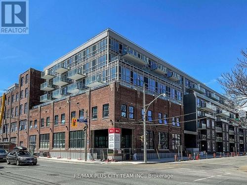 206 - 150 Logan Avenue, Toronto (South Riverdale), ON - Outdoor With Facade