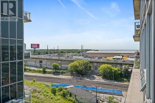 702 - 59 East Liberty Street, Toronto (Niagara), ON - Outdoor With In Ground Pool With View