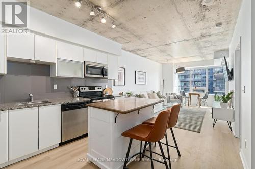 702 - 59 East Liberty Street, Toronto (Niagara), ON - Indoor Photo Showing Kitchen With Upgraded Kitchen