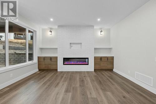 4255 Russo Street, Kelowna, BC - Indoor With Fireplace