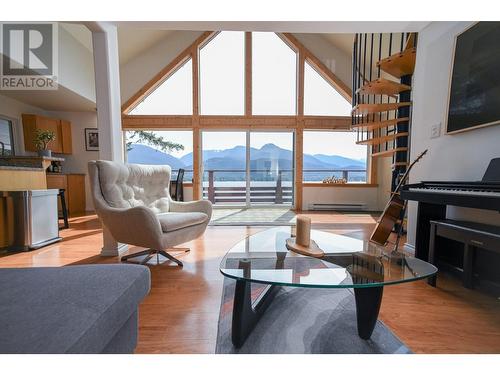 2364 Catt Point Road, Terrace, BC - Indoor Photo Showing Living Room With Fireplace