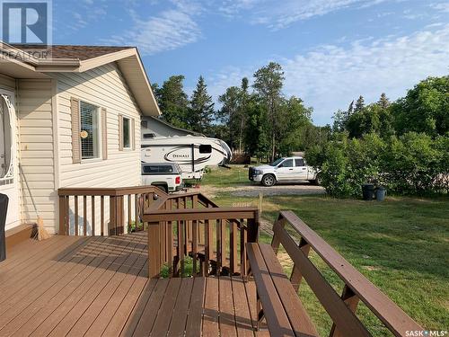 909 Prince Street, Hudson Bay, SK - Outdoor With Deck Patio Veranda