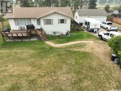 909 Prince Street, Hudson Bay, SK - Outdoor With Deck Patio Veranda