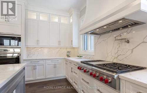 233 Indian Valley Trail, Mississauga (Mineola), ON - Indoor Photo Showing Kitchen With Upgraded Kitchen