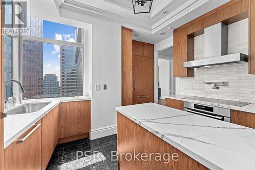 4804 - 311 Bay Street, Toronto (Bay Street Corridor), ON - Indoor Photo Showing Kitchen With Upgraded Kitchen