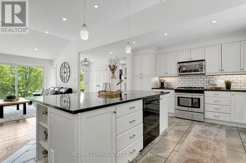 165 Hillcrest Avenue, Hamilton (Greensville), ON - Indoor Photo Showing Kitchen With Upgraded Kitchen