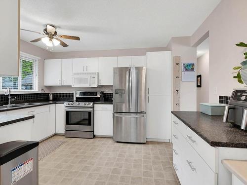 2413 Nechako Drive, Kamloops, BC - Indoor Photo Showing Kitchen With Double Sink