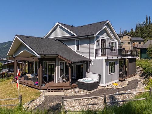 5411 Lookout Ridge Place, Sun Peaks, BC - Outdoor With Deck Patio Veranda