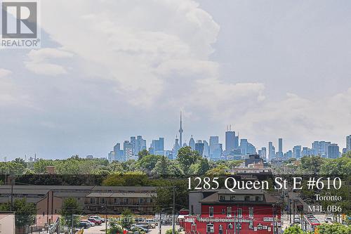 610 - 1285 Queen Street E, Toronto, ON - Outdoor With View