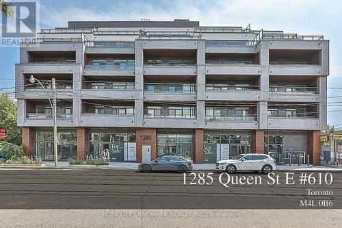 610 - 1285 Queen Street E, Toronto (Greenwood-Coxwell), ON - Outdoor With Balcony