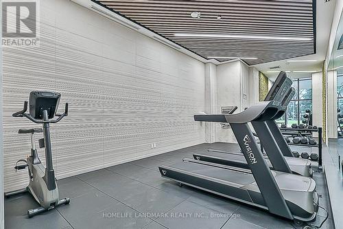 610 - 1285 Queen Street E, Toronto (Greenwood-Coxwell), ON - Indoor Photo Showing Gym Room