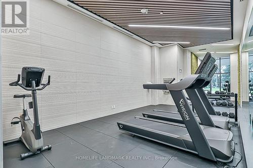 605 - 1285 Queen Street E, Toronto (Greenwood-Coxwell), ON - Indoor Photo Showing Gym Room