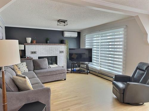 Salon - 14 Rue St-Jean-Batiste S., Ville-Marie, QC - Indoor Photo Showing Living Room With Fireplace