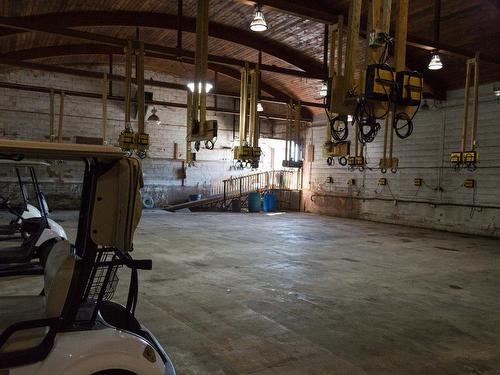 Garage - 580 Ch. Du Golf, Louiseville, QC - Indoor Photo Showing Garage