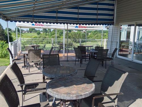 Terrasse - 580 Ch. Du Golf, Louiseville, QC - Outdoor With Deck Patio Veranda