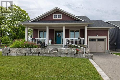 45 Shelter Cove Drive, Westport, ON - Outdoor With Deck Patio Veranda With Facade