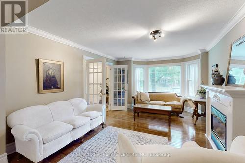 170 West Street N, Orillia, ON - Indoor Photo Showing Living Room With Fireplace