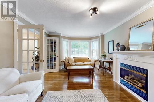 170 West Street N, Orillia, ON - Indoor Photo Showing Living Room With Fireplace