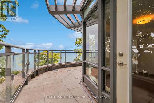 603 - 3500 Lakeshore Road W, Oakville (Bronte West), ON - Outdoor With Body Of Water With Balcony With Exterior