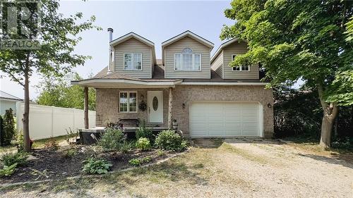 View of the house from the east side. Oversized garage and front addition completed in 2002-2005. - 46 Bell Drive, Huron-Kinloss, ON - Outdoor