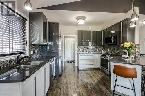 18 Montee Genereux Road, Chelmsford, ON - Indoor Photo Showing Kitchen With Stainless Steel Kitchen With Double Sink With Upgraded Kitchen