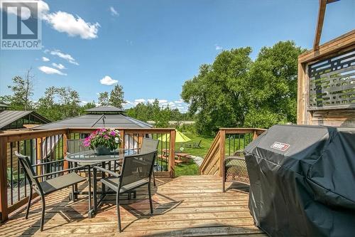 18 Montee Genereux Road, Chelmsford, ON - Outdoor With Deck Patio Veranda