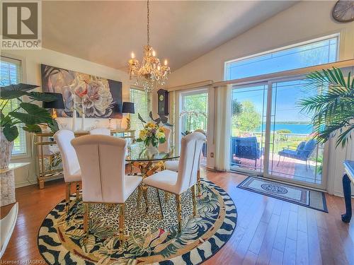 37 Reid'S Pt Rd, South Bruce Peninsula, ON - Indoor Photo Showing Dining Room