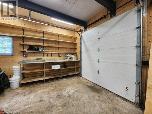 37 Reid'S Pt Rd, South Bruce Peninsula, ON - Indoor Photo Showing Garage