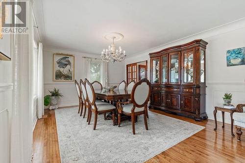 4445 9Th Concession Rd, Sandwich South, ON - Indoor Photo Showing Dining Room