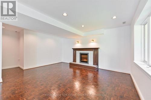 4003 River Mill Way, Mississauga (Rathwood), ON - Indoor Photo Showing Living Room With Fireplace