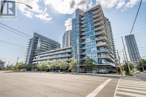 1008 - 1185 The Queensway, Toronto (Islington-City Centre West), ON - Outdoor With Balcony With Facade