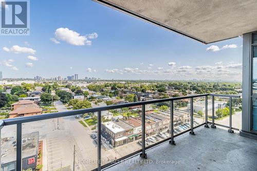 1008 - 1185 The Queensway, Toronto (Islington-City Centre West), ON - Outdoor With Balcony With View With Exterior