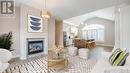 392 Cox Mill Road, Barrie (South Shore), ON  - Indoor Photo Showing Living Room With Fireplace 