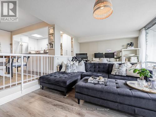 1608 - 260 Scarlett Road, Toronto (Rockcliffe-Smythe), ON - Indoor Photo Showing Living Room