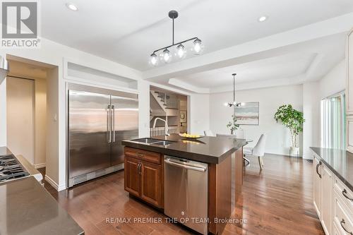 739 Nashville Road, Vaughan, ON - Indoor Photo Showing Kitchen With Stainless Steel Kitchen With Double Sink