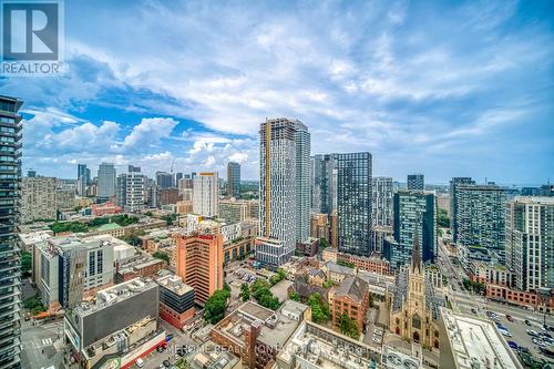 3401 - 210 Victoria Street, Toronto (Church-Yonge Corridor), ON - Outdoor With View