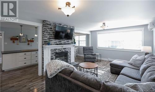 101 Nerepis Road, Grand Bay-Westfield, NB - Indoor Photo Showing Living Room With Fireplace